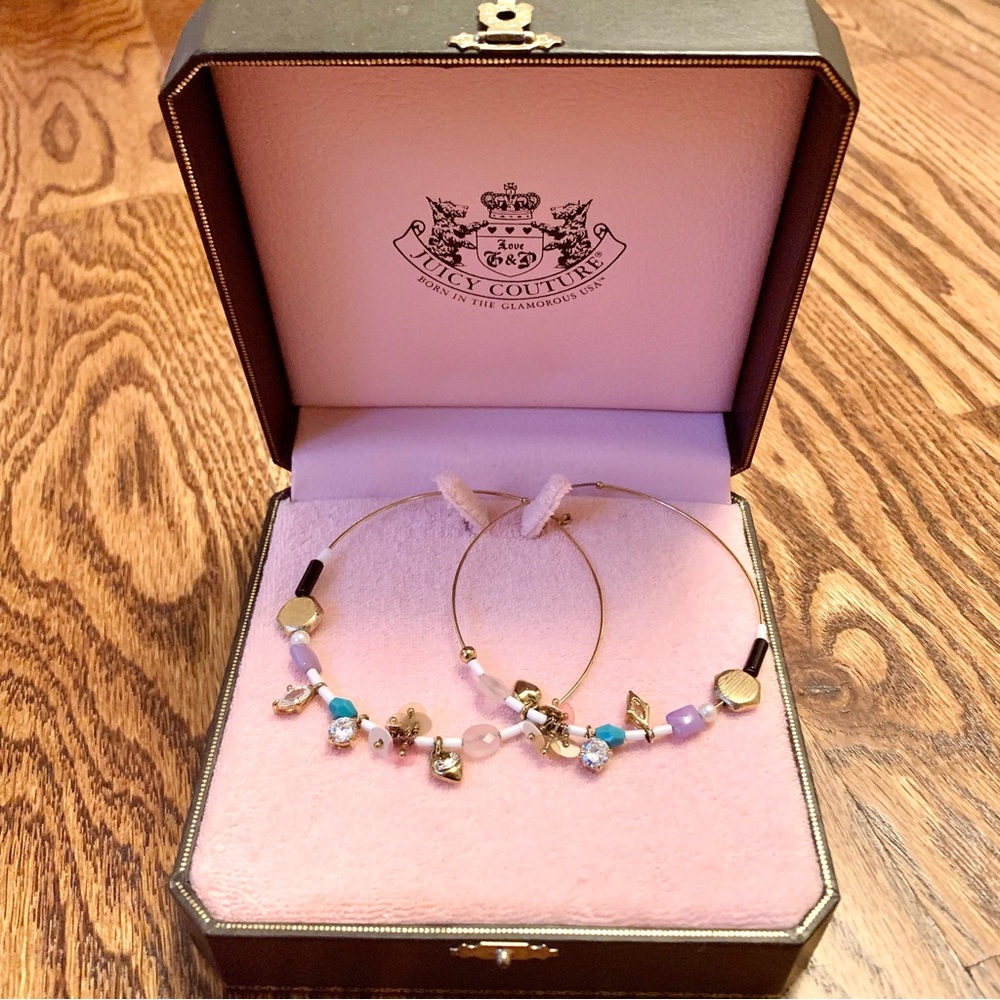 Juicy Couture Hoop Earrings